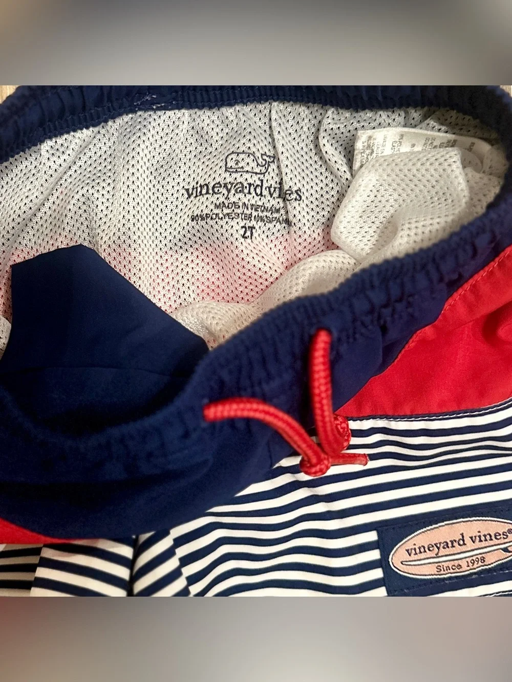 Toddler Boys Vineyard Vines Color block Island Swim Trunks